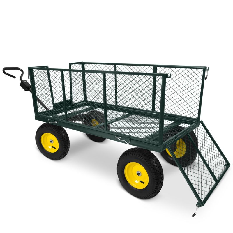 Wózek ogrodowy Humberg transportowy taczka wywrotka przyczepka 500kg 1szt.