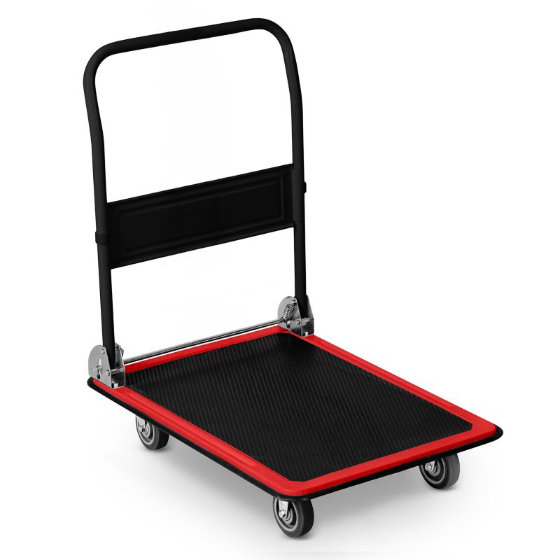 Wózek platformowy Humberg HM-506 transportowy towarowy magazynowy składany 300kg 1 szt.