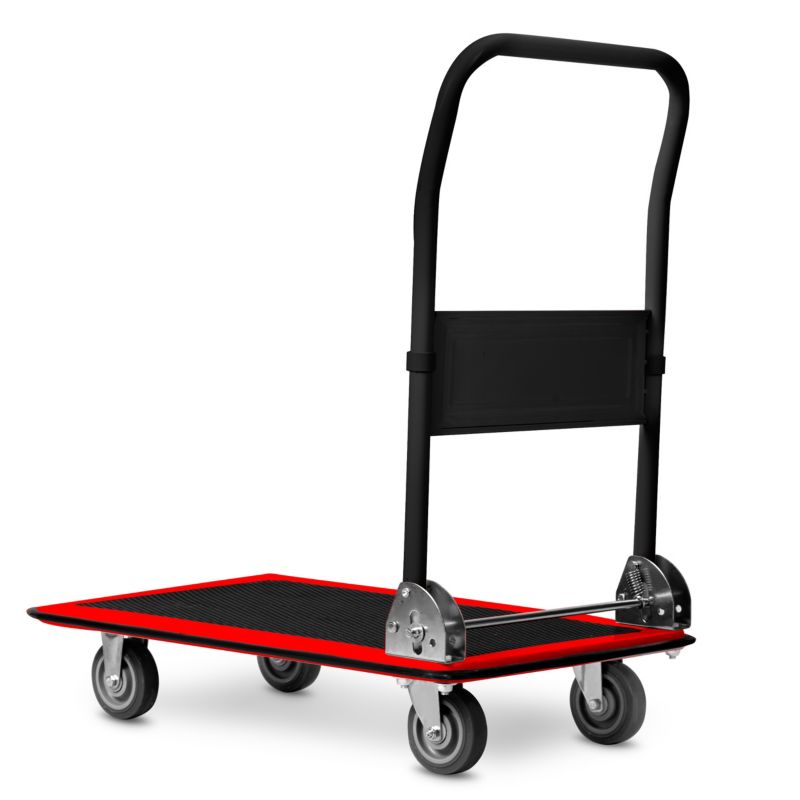 Wózek platformowy Humberg HM-506 transportowy towarowy magazynowy składany 300kg 1 szt.