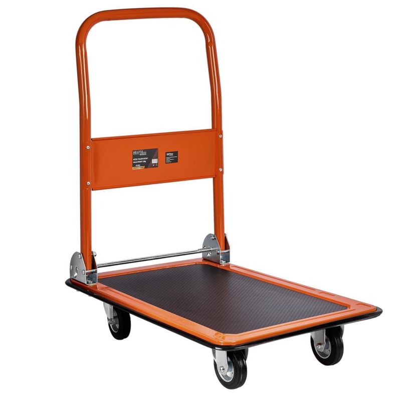 Wózek platformowy magazynowy do 150 kg Kraft Dele KD3091 60x35 cm 600x350 mm mobilny na kółkach 1szt