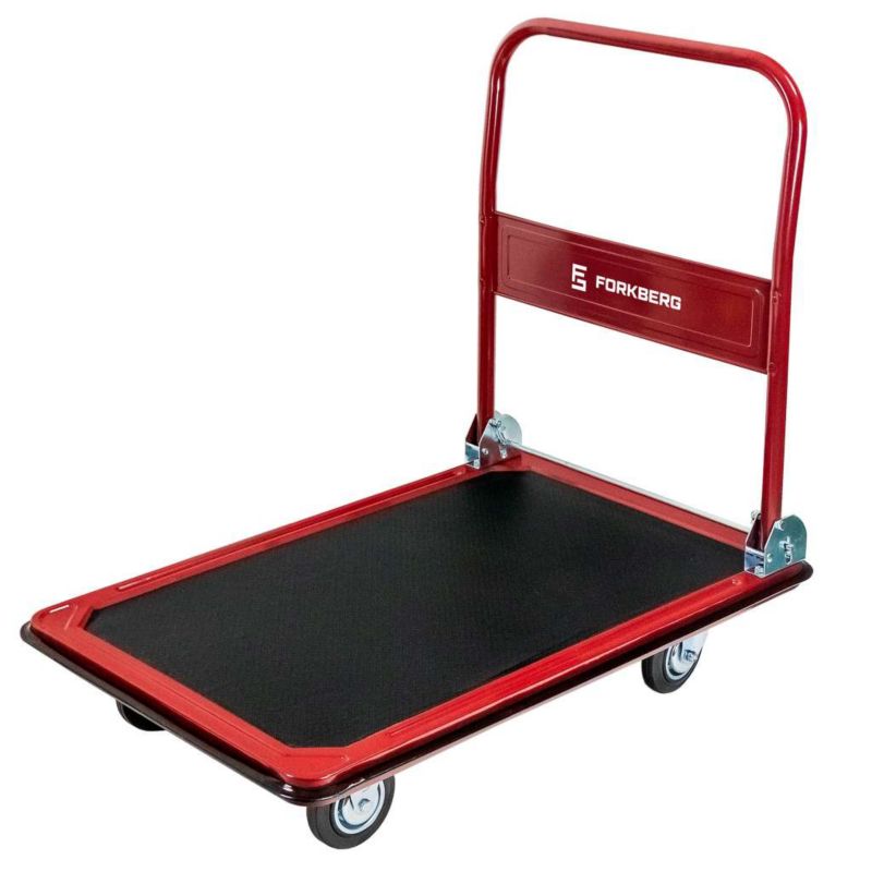 Wózek platformowy magazynowy transportowy Forkberg koła łożyskowane 300kg 1szt.