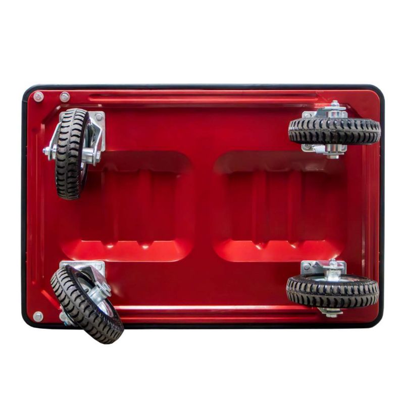 Wózek platformowy magazynowy transportowy Forkberg koła pneumatyczne 450kg 1szt.
