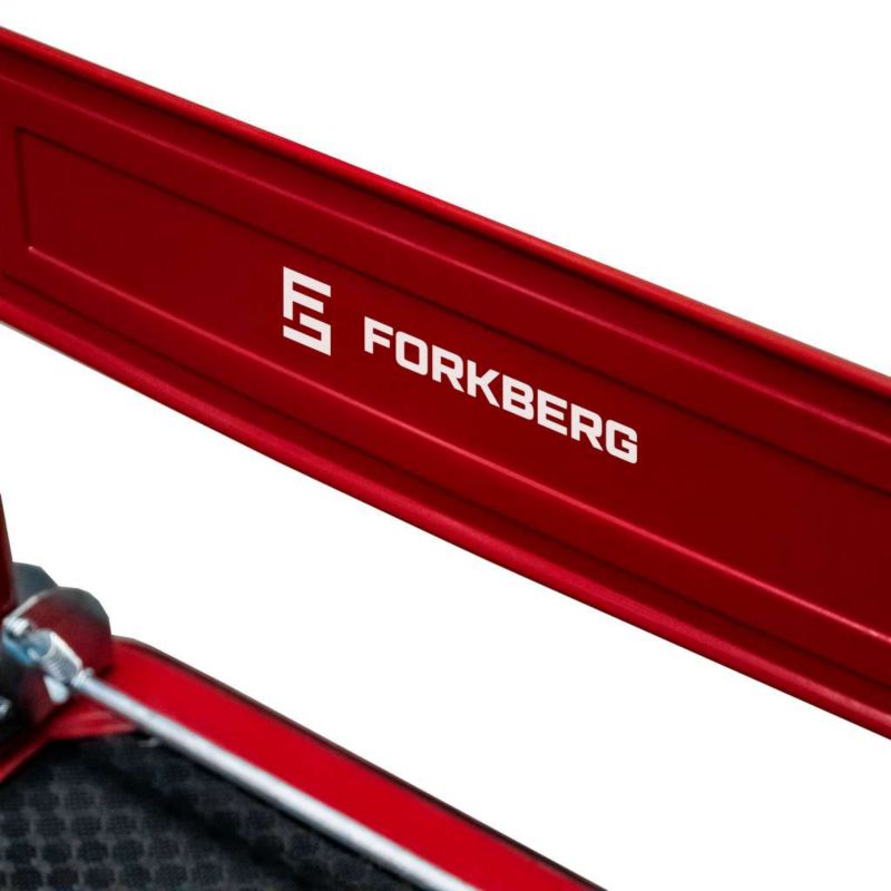 Wózek platformowy magazynowy transportowy Forkberg koła pneumatyczne 450kg 1szt.