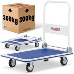 Wózek platformowy magazynowy transportowy HIGHER 300 kg PL-PH300 1 szt
