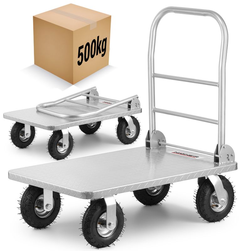 Wózek platformowy transportowy magazynowy Monster 500 kg by HIGHER 1 szt.