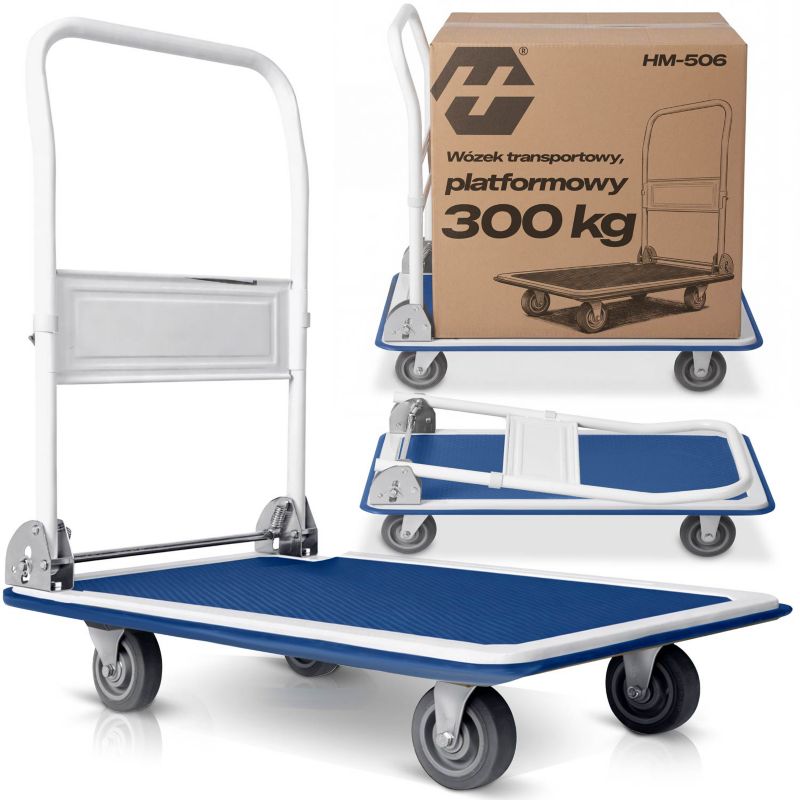 Wózek transportowy Humberg towarowy magazynowy składany 300kg 1szt.