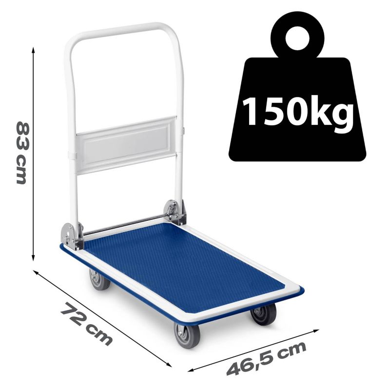 Wózek transportowy Humberg towarowy platformowy magazynowy składany 150kg 1szt.