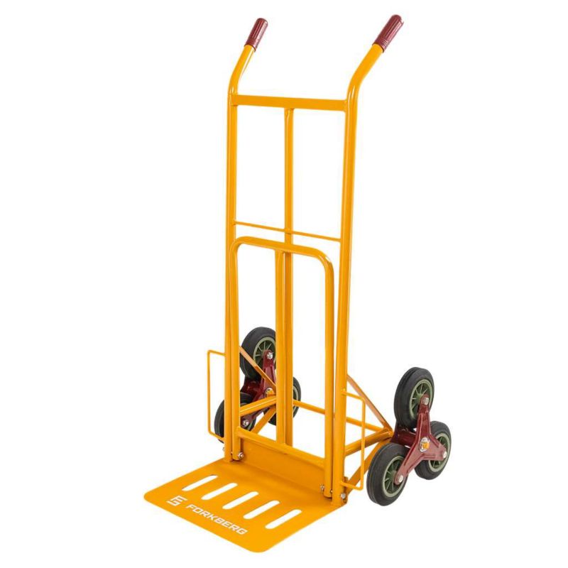 Wózek transportowy schodowy młynarka Forkberg magazynowy z rozkładaną platformą 250kg 1szt.
