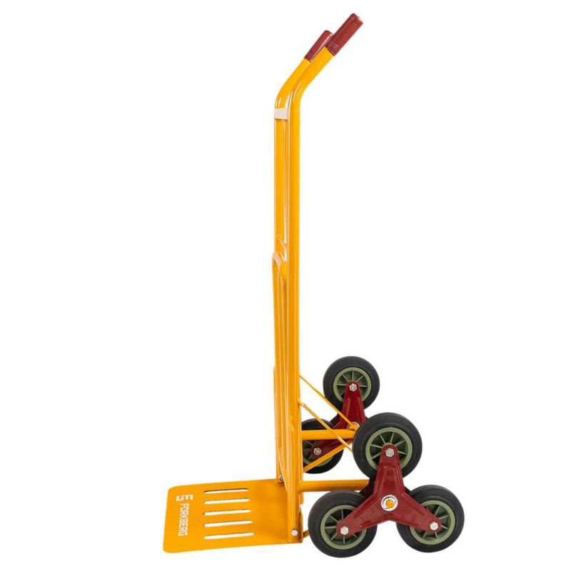 Wózek transportowy schodowy młynarka Forkberg magazynowy z rozkładaną platformą 250kg 1szt.