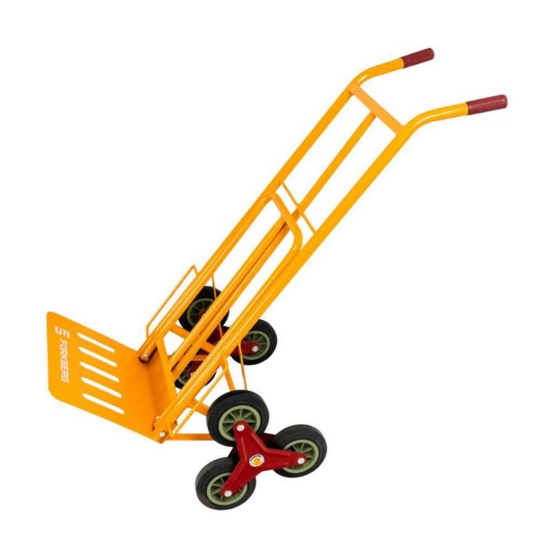 Wózek transportowy schodowy młynarka Forkberg magazynowy z rozkładaną platformą 250kg 1szt.