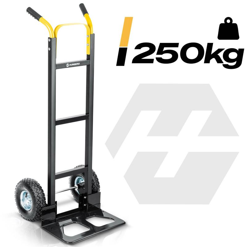 Wózek transportowy składany Humberg HM-516 taczkowy młynarka magazynowy 250kg 1szt.