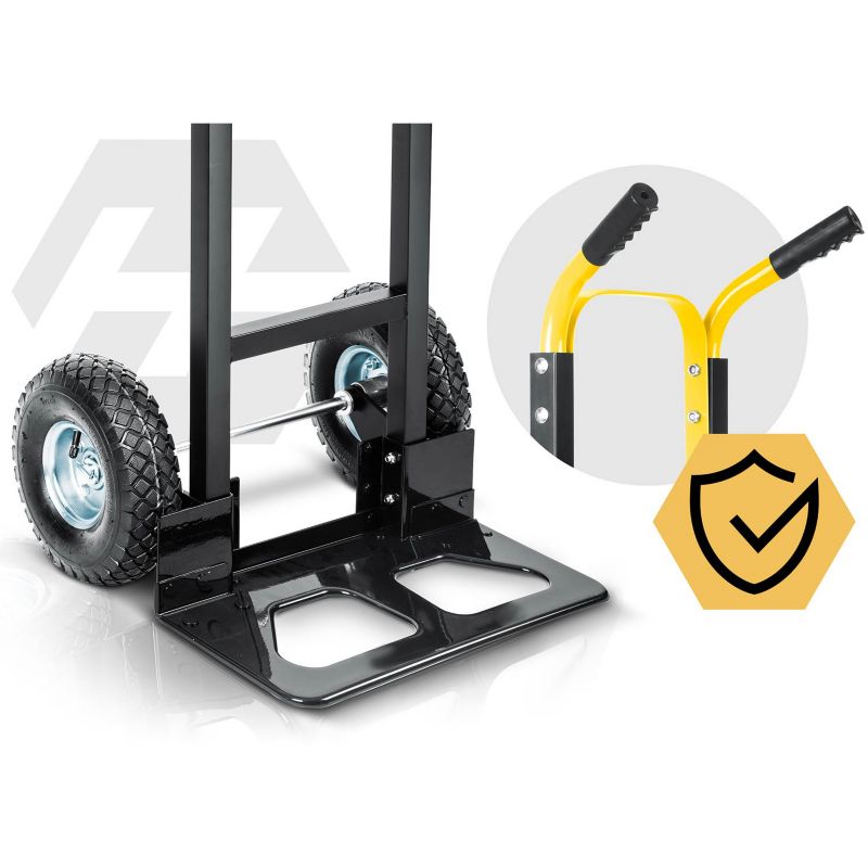 Wózek transportowy składany Humberg HM-516 taczkowy młynarka magazynowy 250kg 1szt.