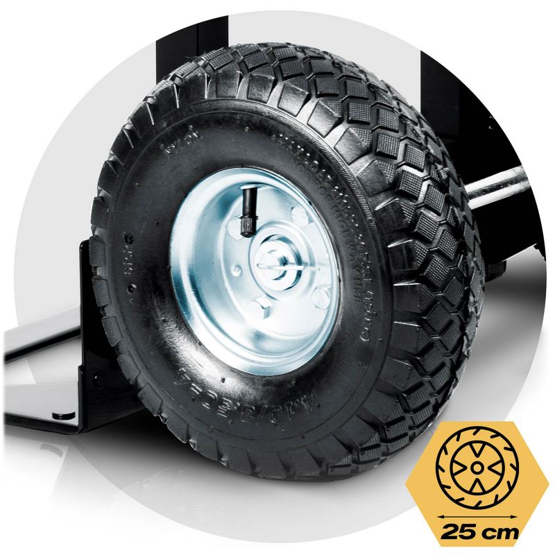 Wózek transportowy składany Humberg HM-516 taczkowy młynarka magazynowy 250kg 1szt.