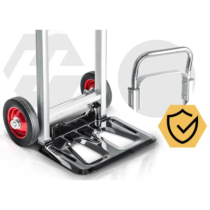 Wózek transportowy składany Humberg HM-518 taczkowy młynarka magazynowy 90kg 1szt.