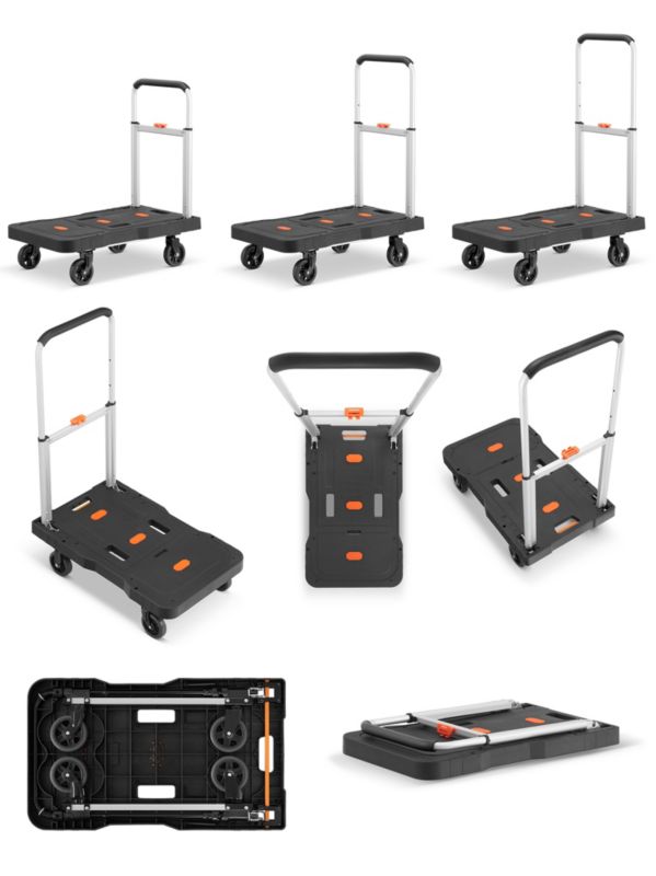 Wózek transportowy składany platformowy HIGHER Compact 150kg 1 szt