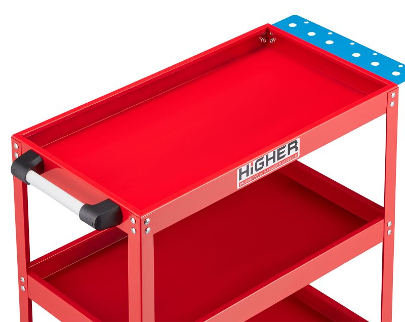 Wózek warsztatowy narzędziowy 3 półki HIGHER 175 kg 1 szt