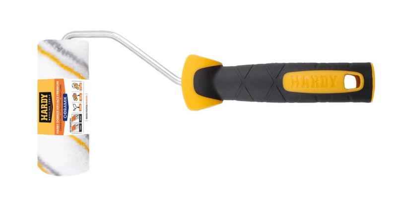 Wałek malarski Hardy CERAMIK mini 10 cm runo 11 mm z rączką do farb ceramicznych, lateksowych i akrylowych 1 szt.