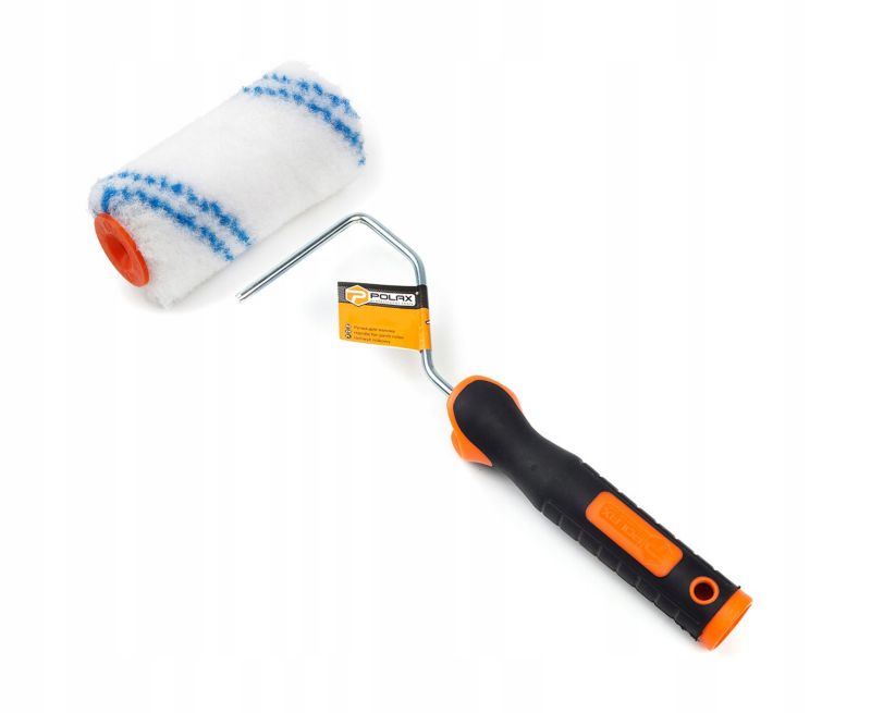 Wałek malarski NYLON (zapas) 10 cm + Rączka do wałka 6x100mm 1 szt.