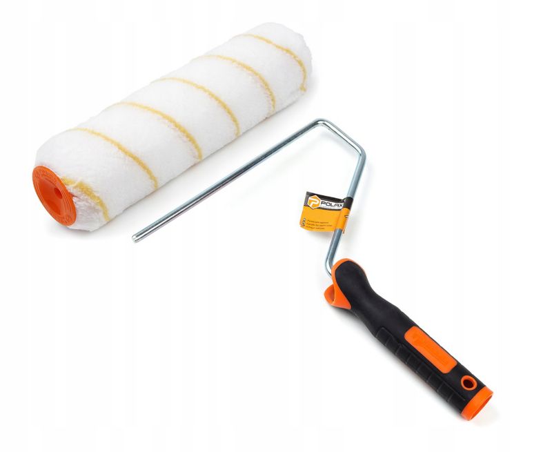 Wałek malarski Polax GIRPAINT Złota nić 48mm 25 cm ta Rączka do wałka 8x250mm 1szt.