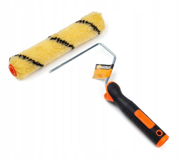 Wałek malarski Polax PREMIUM (zapas) 15cm 15mm (2szt) Rączka do wałka 6 150mm 1 szt.