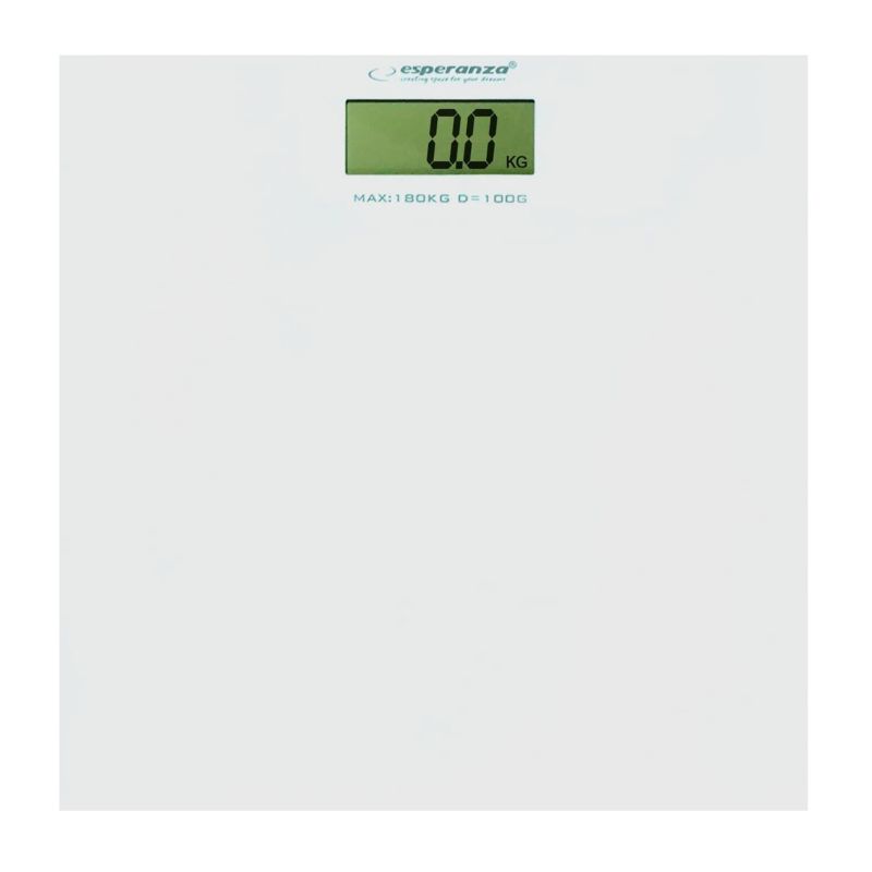 Waga łazienkowa Esperanza Aerobic EBS002W 180 kg szklana 300x300 mm 1 szt.