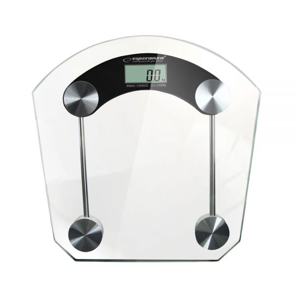 Waga łazienkowa Esperanza Pilates EBS008K 180 kg LCD 210x275x20 mm 1 szt.