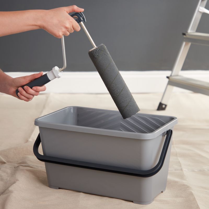 Wałek do farb z szybką wymianą GoodHome krótkie runo 23 cm