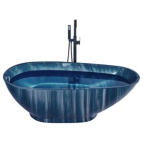 Wanna 170 x 80 cm efekt marmuru granatowa Rioja 1 szt.