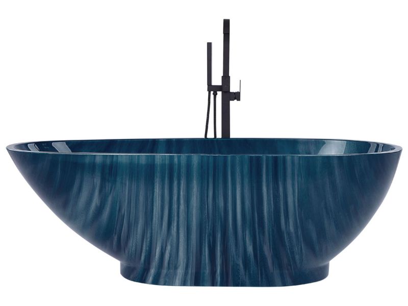Wanna 170 x 80 cm efekt marmuru granatowa Rioja 1 szt.