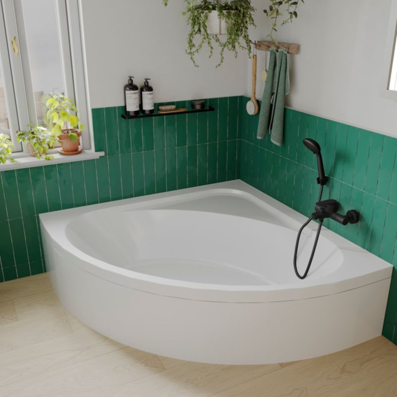 Wanna akrylowa GoodHome Cavally 140 x 140 cm narożna