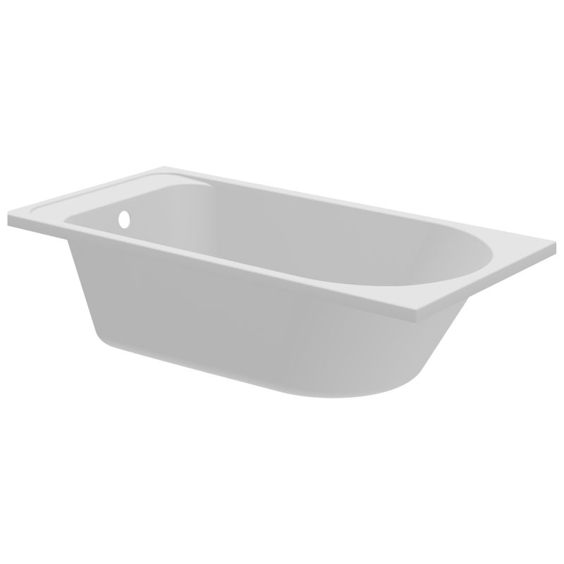 Wanna akrylowa GoodHome Cavally 140 x 70 cm biała