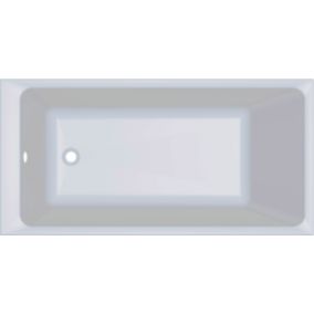 Wanna akrylowa GoodHome Teesta 140 x 70 cm biała