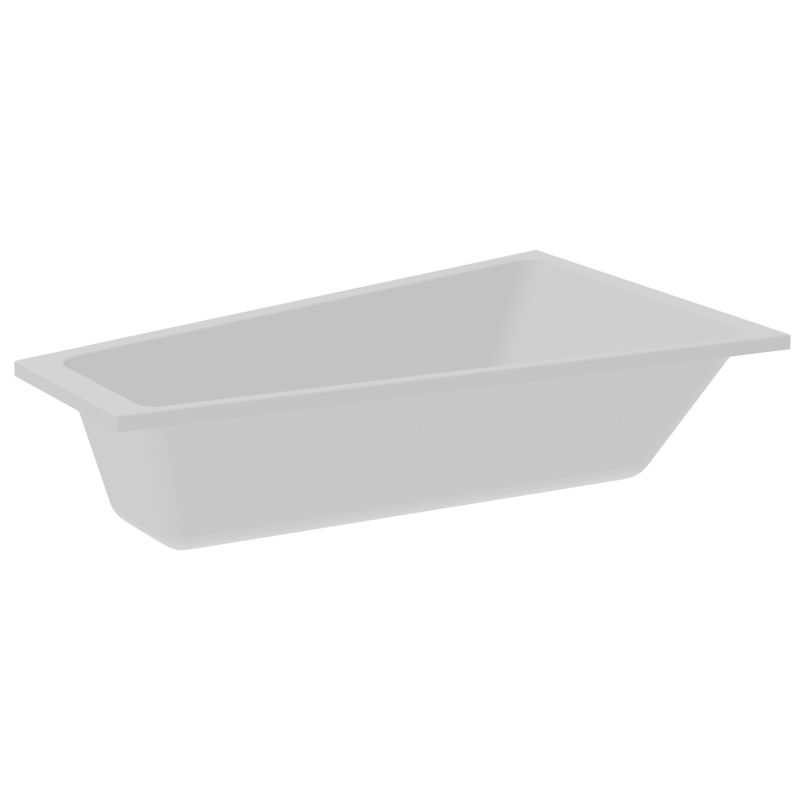 Wanna akrylowa GoodHome Teesta 150 x 90 cm prawa