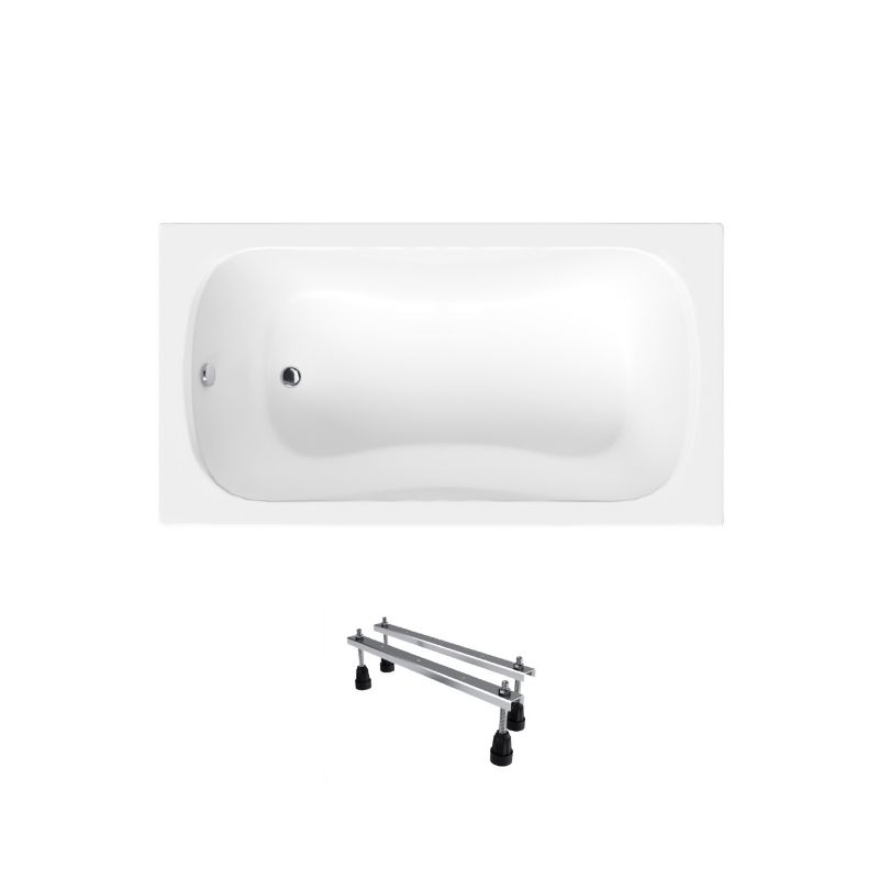 Wanna akrylowa Helmken Edelva 130 x 70 + Nóżki, 1 kpl