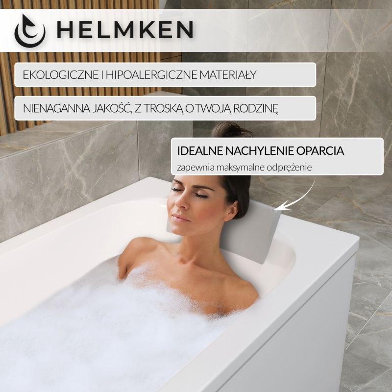 Wanna akrylowa Helmken Edelva 130 x 70 + Nóżki, 1 kpl