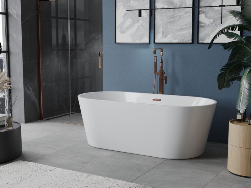 Wanna akrylowa Mexen Luna biała 140x75 cm  52031407500-601 szt.
