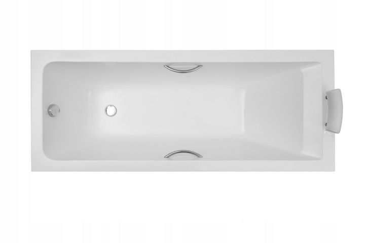 Wanna Corciano Lara 150x70x52cm biała akrylowa z dwoma panelami 1szt.
