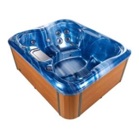 Wanna ogrodowa z hydromasażem niebieska Arcelia 1 szt.