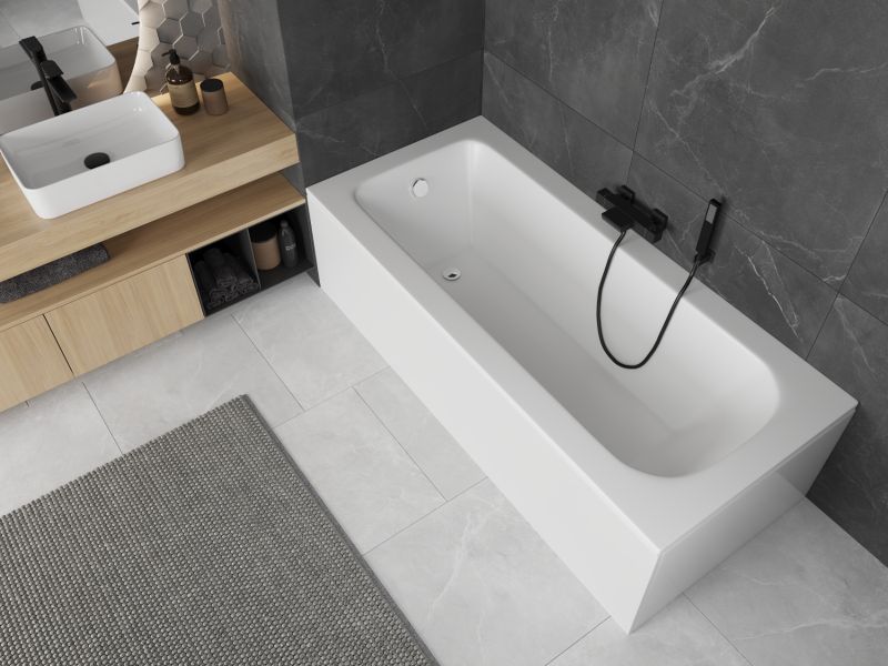 Wanna prostokątna Mexen Vega biała 140x70 cm  55011407000X1 szt.