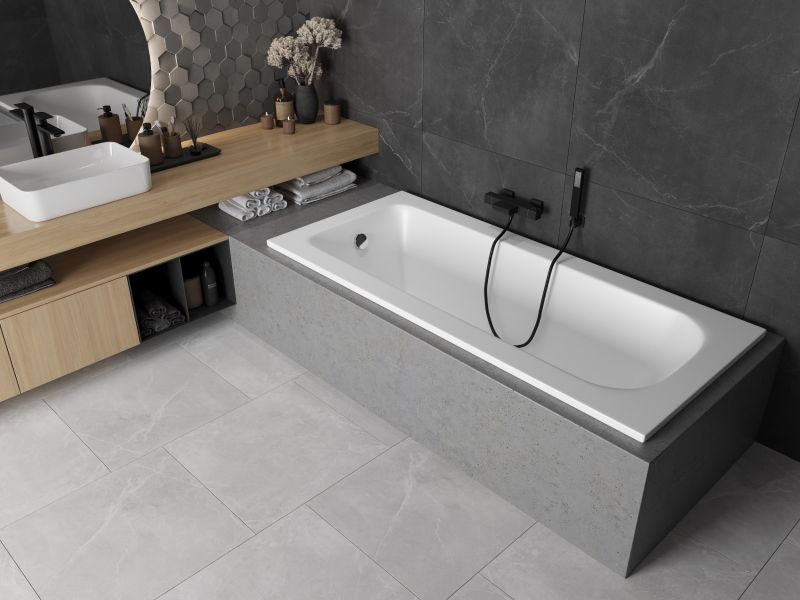 Wanna prostokątna Mexen Vega biała 180x80 cm  550118080001 szt.