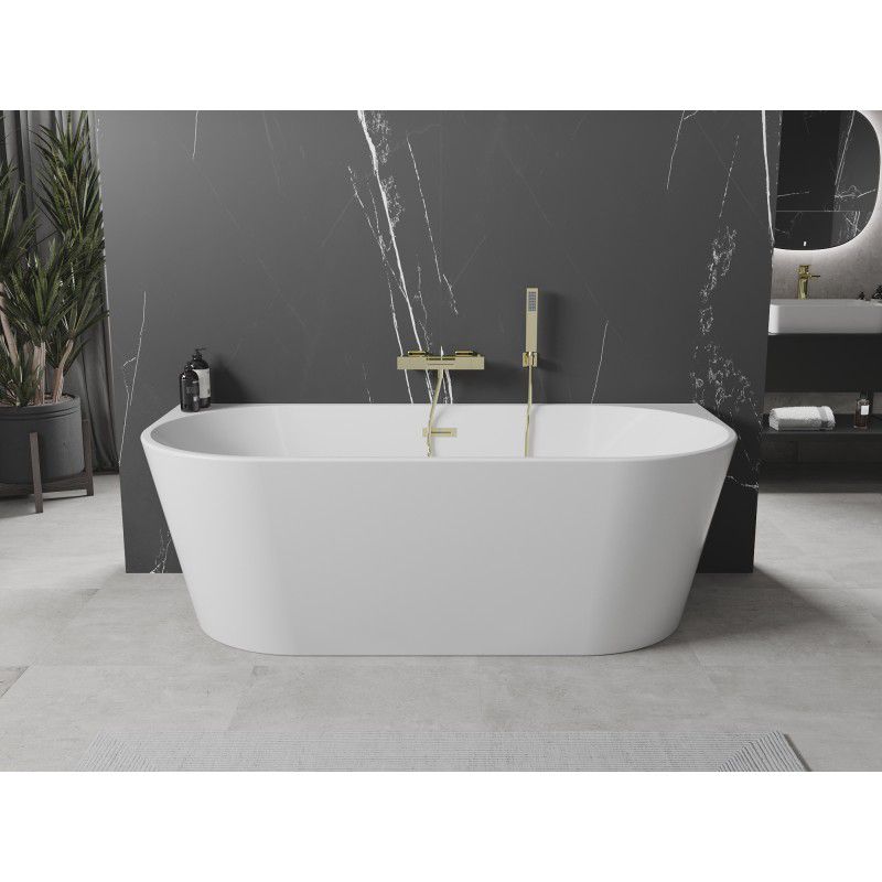 Wanna przyścienna Mexen Oval biała 150 x 75 cm 1 szt.