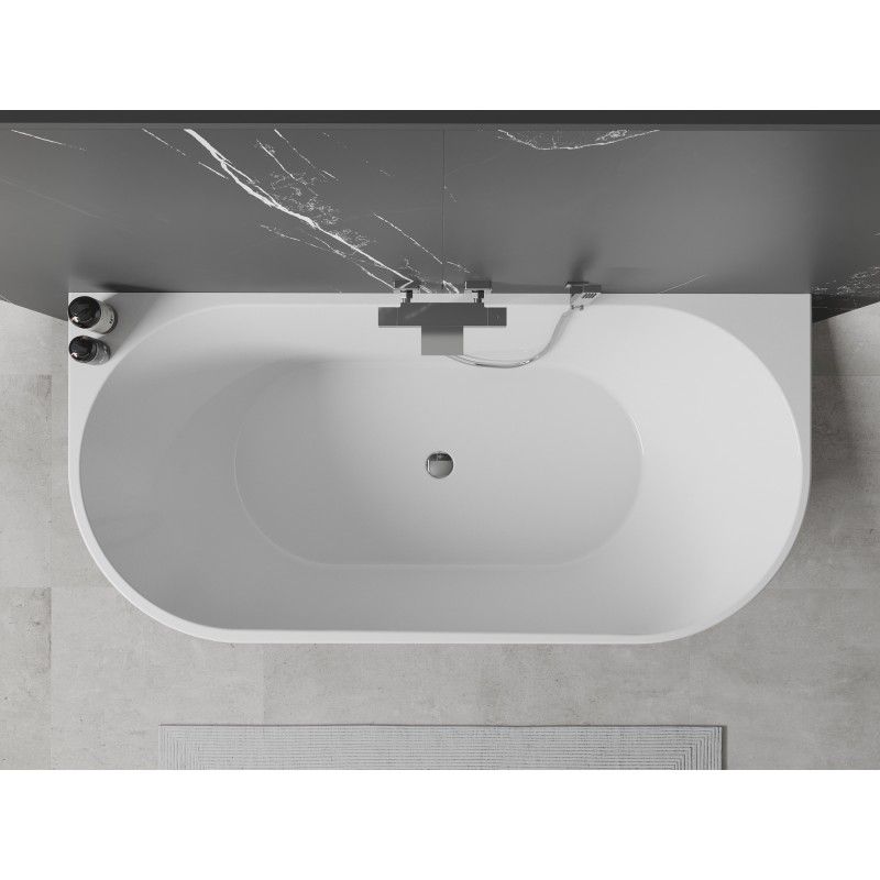 Wanna przyścienna Mexen Oval biała 150x75 1 szt.