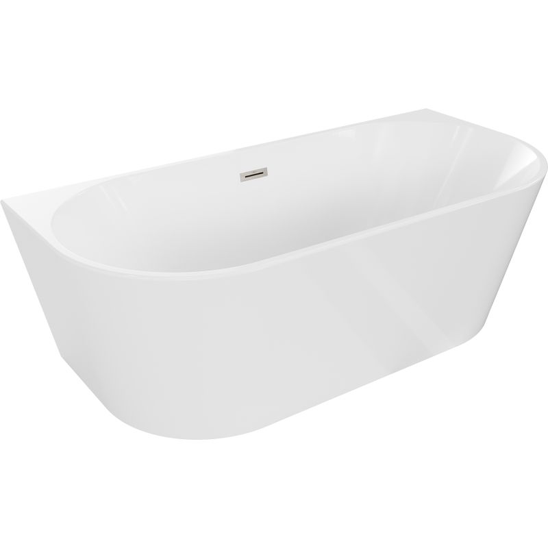 Wanna przyścienna Mexen Oval biała 150x75 cm 1 szt.