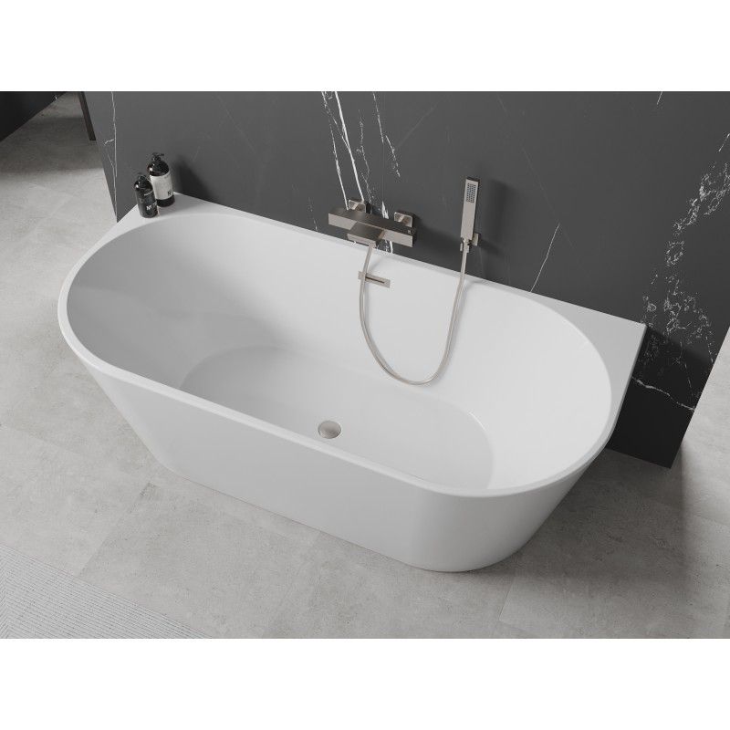 Wanna przyścienna Mexen Oval biała 150x75 cm 1 szt.