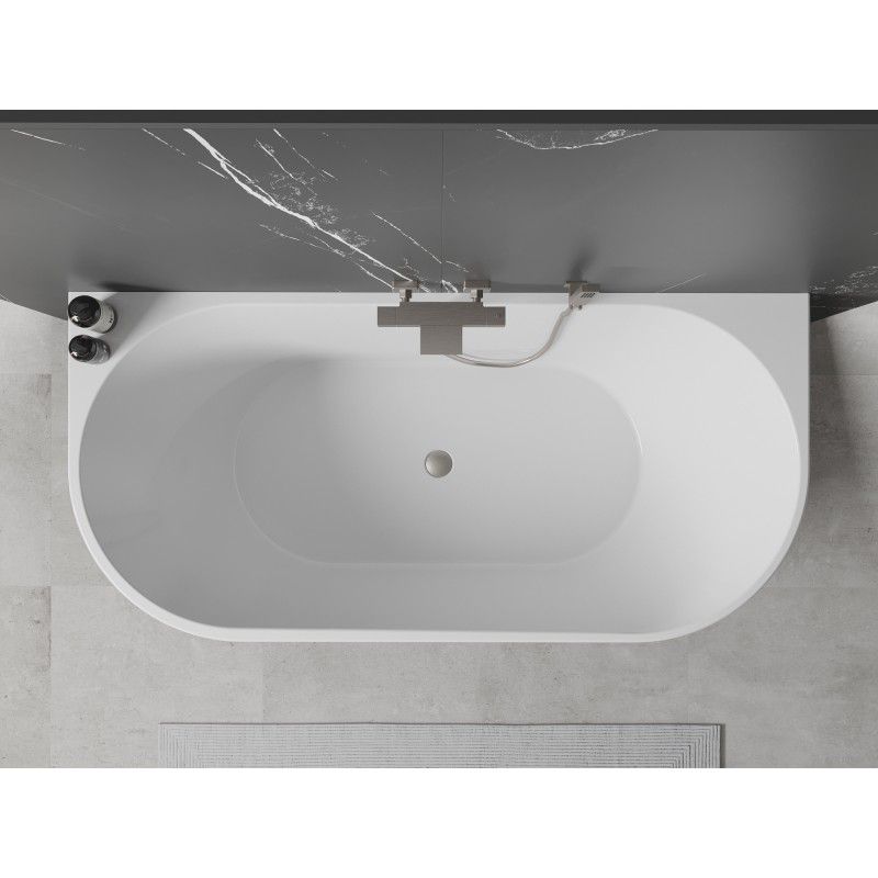 Wanna przyścienna Mexen Oval biała 150x75 cm 1 szt.