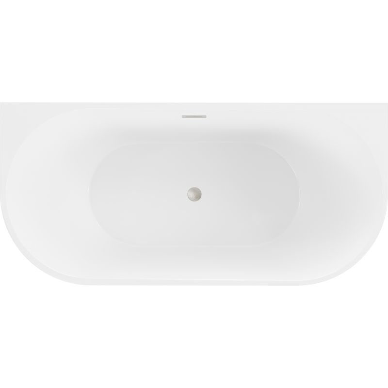 Wanna przyścienna Mexen Oval biała 150x75 cm 1 szt.