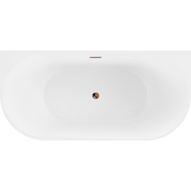 Wanna przyścienna Mexen Oval biała 150x75 cm  52671507500-60 1 szt.
