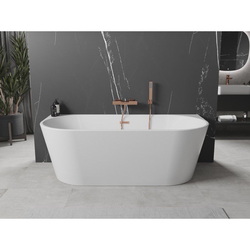 Wanna przyścienna Mexen Oval biała 150x75 cm  52671507500-65 1 szt.