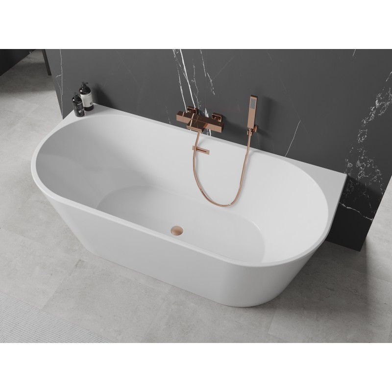 Wanna przyścienna Mexen Oval biała 150x75 cm  52671507500-65 1 szt.