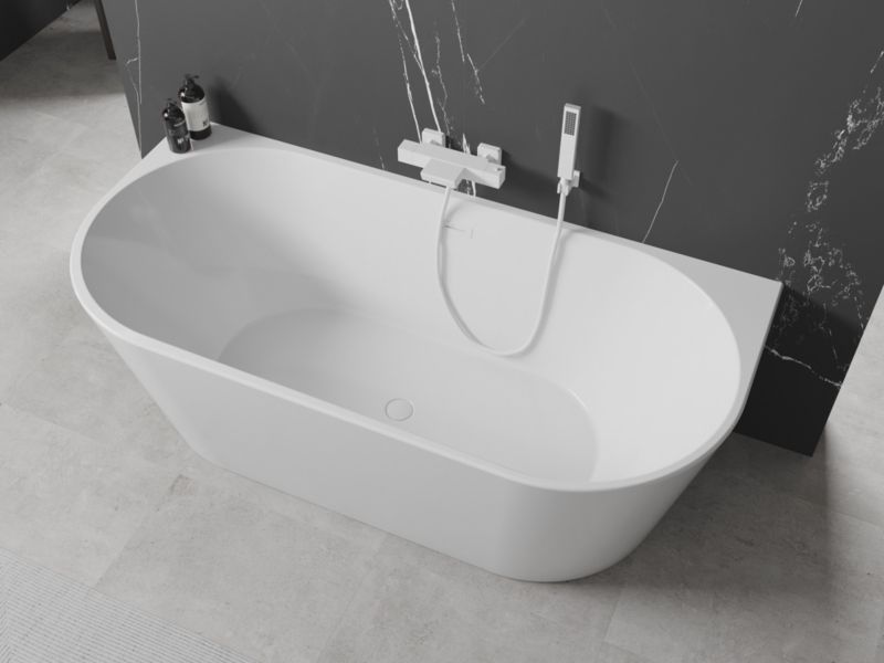 Wanna przyścienna Mexen Oval biała 170x80 cm  52671708000-201 szt.